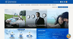 Desktop Screenshot of edelweissfin.com
